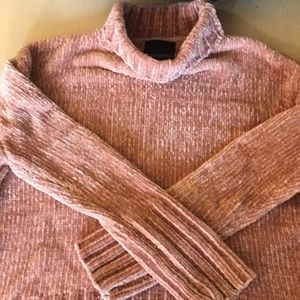 Cynthia Rowley pink chenille sweater
